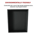 Shower Niche - 360 x 420 x 92mm Prefabricated Wall Bathroom Renovation - Home & Garden > DIY > Kitchen & Bathroom DIY