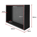 Shower Niche - 360 x 420 x 92mm Prefabricated Wall Bathroom Renovation - Home & Garden > DIY > Kitchen & Bathroom DIY