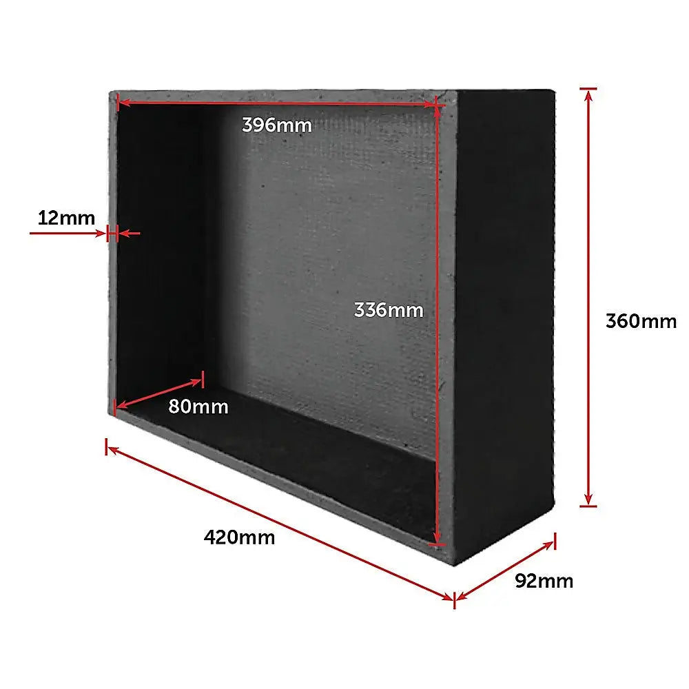 Shower Niche - 360 x 420 x 92mm Prefabricated Wall Bathroom Renovation - Home & Garden > DIY > Kitchen & Bathroom DIY