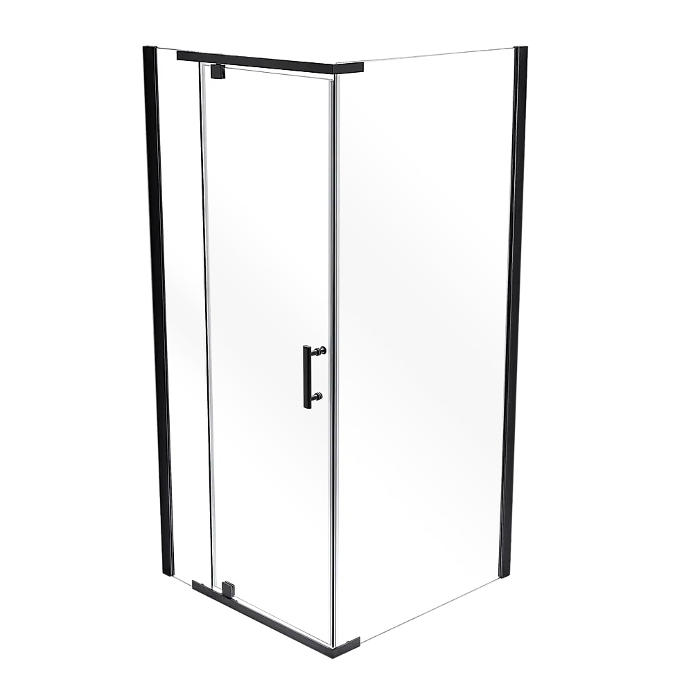 Shower Screen 1200x900x1900mm Framed Safety Glass Pivot Door By Della Francesca - Furniture > Bathroom > Shower Heads &