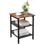 Side Table 2 Mesh Shelves - Furniture > Living Room