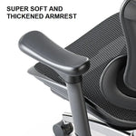 SIHOO A3 Doro C300 Ergonomics Executive Office Chair with Footrest Black - Home & Garden > Home Office Accessories