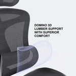 SIHOO A3 Doro C300 Ergonomics Executive Office Chair with Footrest Black - Home & Garden > Home Office Accessories