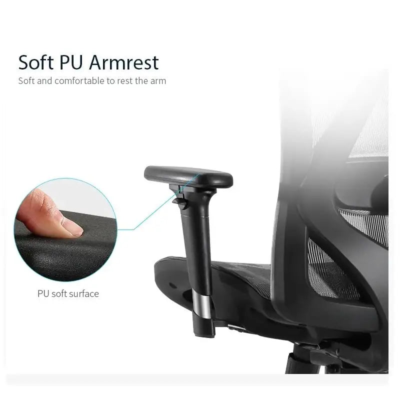 Sihoo M57 Ergonomic Office Chair Computer Chair Desk Chair High Back Chair Breathable,3D Armrest and Lumbar Support