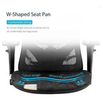 Sihoo M57 Ergonomic Office Chair Computer Chair Desk Chair High Back Chair Breathable,3D Armrest and Lumbar Support