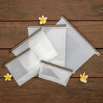 Silicone Zip Lock Food Pouch Bundle - 5 Sizes - Home & Garden > Kitchenware