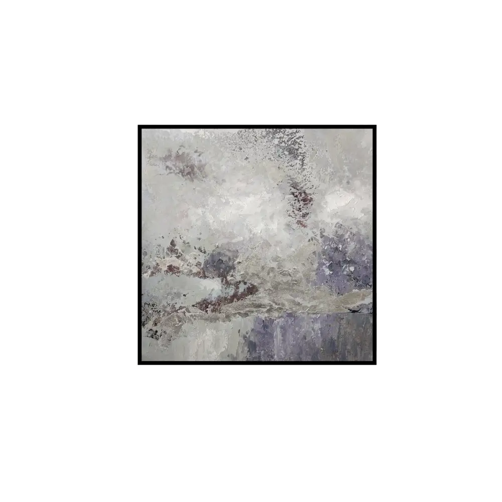 Silver Marble Wall Art Framed Canvas Wall Art - Small - Home & Garden > Wall Art > Posters Paintings & Prints