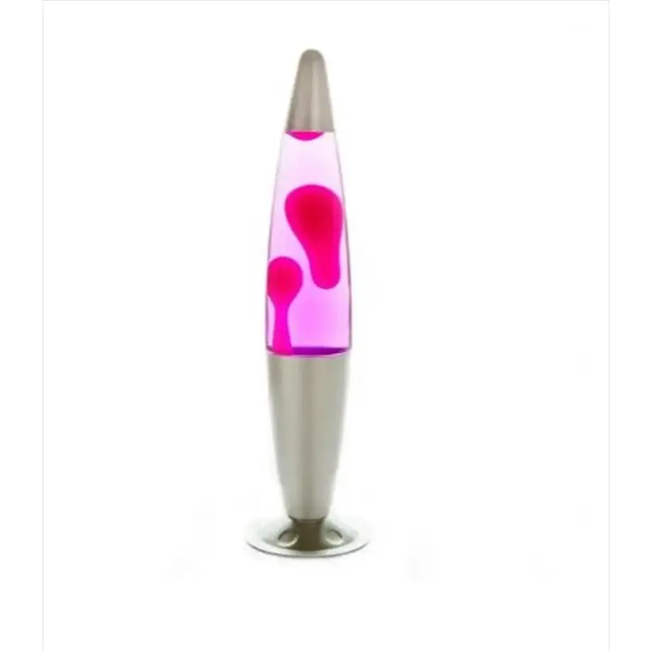 Silver/Pink/Pink Peace Motion Lamp - Home & Garden > Lighting