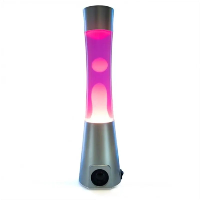 Silver/Pink/White Motion Lamp Bluetooth Speaker - Home & Garden > Lighting