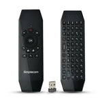 Simplecom RT150 2.4GHz Wireless Remote Air Mouse Keyboard with IR Learning - Audio & Video > TV Accessories