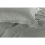 Single 1000TC Tailored Duvet Quilt Cover Set - Grey - Home & Garden > Bedding > Duvet Covers