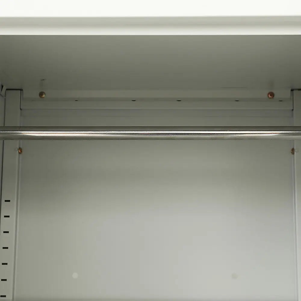Single-Door Metal Tall Cabinet Shelf Storage for Home Office Gym - Furniture > Office