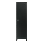 Single-Door Metal Tall Cabinet Shelf Storage for Home Office Gym - Furniture > Office