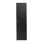 Single-Door Metal Tall Cabinet Shelf Storage for Home Office Gym - Furniture > Office