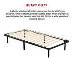 Single Metal Bed Frame - Bedroom Furniture - Furniture > Bedroom