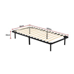 Single Metal Bed Frame - Bedroom Furniture - Furniture > Bedroom