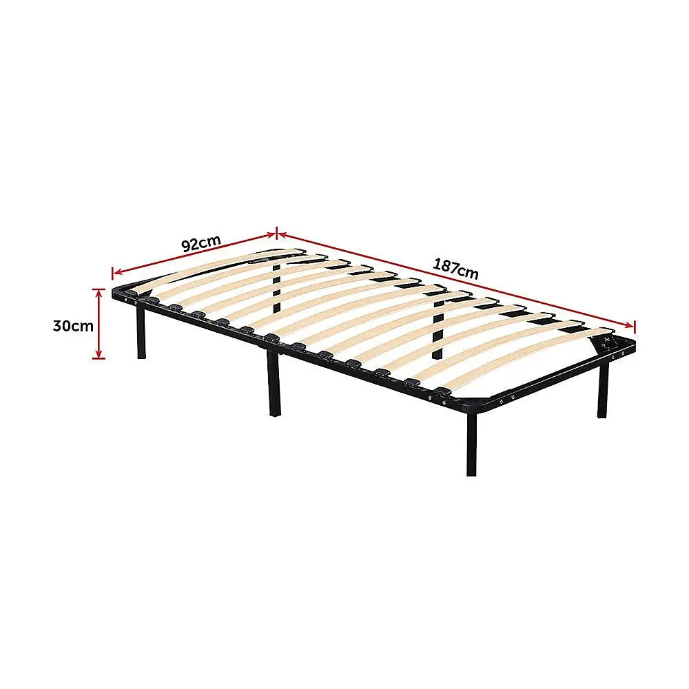 Single Metal Bed Frame - Bedroom Furniture - Furniture > Bedroom