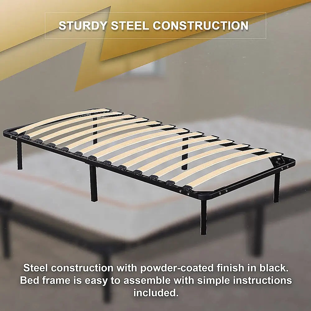 Single Metal Bed Frame - Bedroom Furniture - Furniture > Bedroom