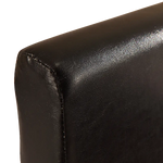 Single PU Leather Bed Frame Black - Furniture > Bedroom > Beds & Bed Frames