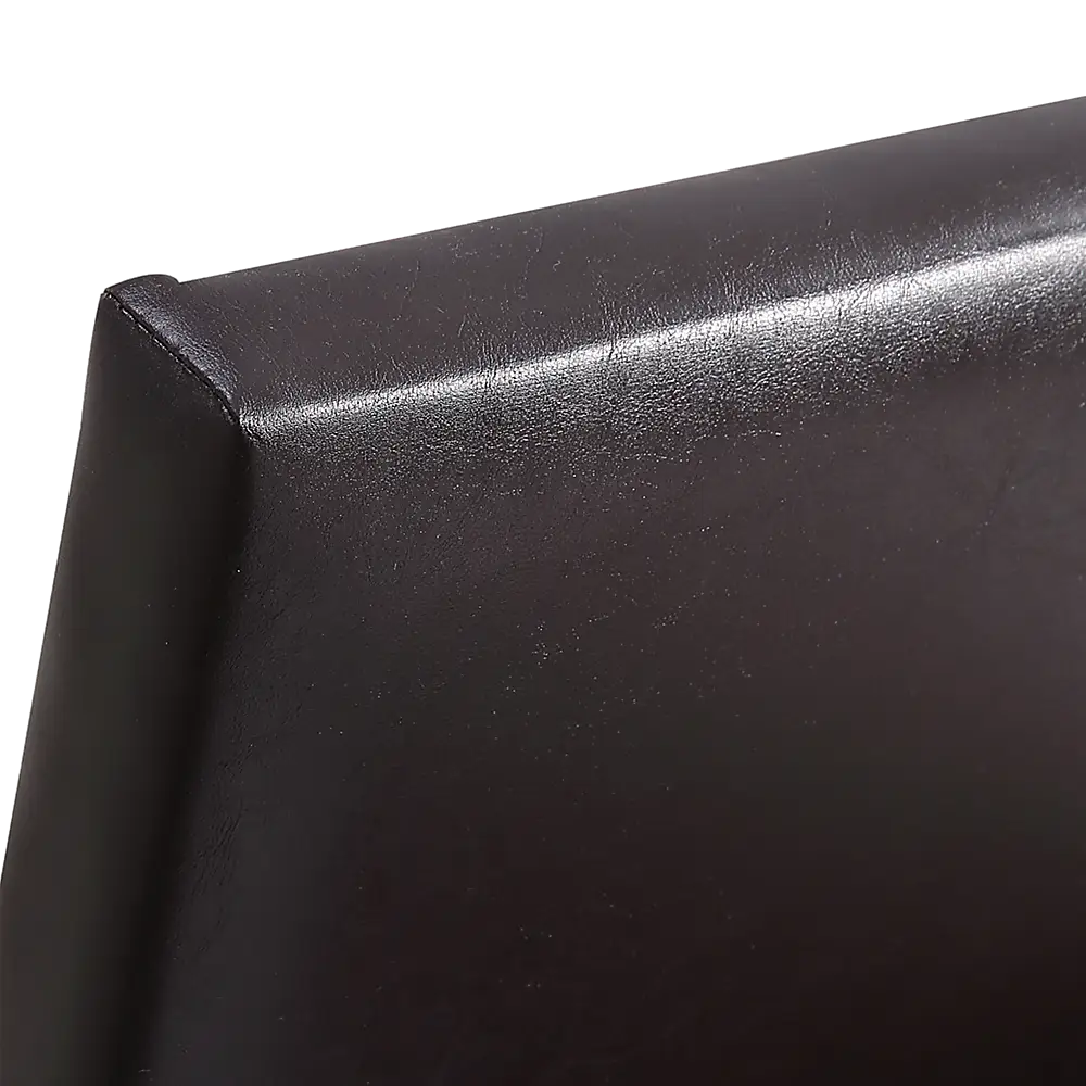 Single PU Leather Bed Frame Brown - Furniture > Bedroom > Beds & Bed Frames