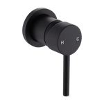 Single Round Shower Bath Mixer Tap Bathroom WATERMARK Approved - Furniture > Bathroom > Tap & Sink Accessories