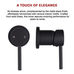 Single Round Shower Bath Mixer Tap Bathroom WATERMARK Approved - Furniture > Bathroom > Tap & Sink Accessories