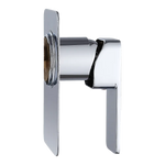 Single Square Shower Bath Mixer Tap Bathroom WATERMARK Approved in Chrome - Furniture > Bathroom > Tap & Sink