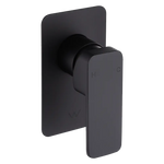 Single Square Shower Bath Mixer Tap Bathroom WATERMARK Approved in Black - Furniture > Bathroom > Tap & Sink Accessories