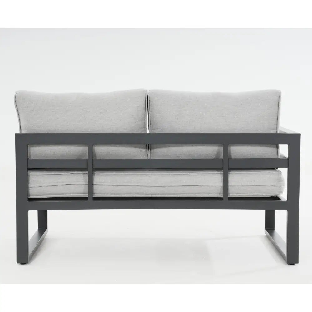 Skye 5pc Outdoor Sofa Set Coffee Side Table Modular Aluminium Frame - Furniture > Outdoor