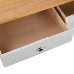 Sleek Natural Wood Rectangle Coffee Table - Furniture > Living Room