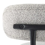 Sleek White Quartz Metal Boucle Elsa Bar Stools - Furniture > Bar Stools & Chairs > Table & Bar Stools