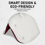 Slender Chair Posture Correction Seat Floor Lounge Padded Stackable RED - Furniture > Office > Office & Desk Chairs
