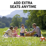 Slender Chair Posture Correction Seat Floor Lounge Padded Stackable LIME - Furniture > Office > Office & Desk Chairs