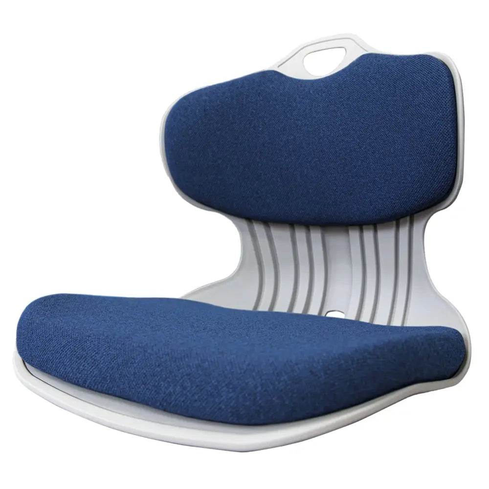 Slender Chair Posture Correction Seat Floor Lounge Padded Stackable BLUE - Furniture > Office > Office & Desk Chairs