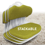 Slender Chair Posture Correction Seat Floor Lounge Padded Stackable LIME - Furniture > Office > Office & Desk Chairs