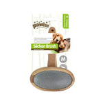 Slicker Brush Medium Dog Cat Pet Eco Bamboo Undercoat Detangling Rake Pawise - Pet Care > Bird > Bird Cages & Stands