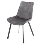 Sloane Fabric Dining Chairs (Set of 4) - Grey - Furniture > Dining > Kitchen & Dining Chairs