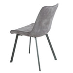 Sloane Fabric Dining Chairs (Set of 4) - Grey - Furniture > Dining > Kitchen & Dining Chairs