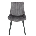 Sloane Fabric Dining Chairs (Set of 4) - Grey - Furniture > Dining > Kitchen & Dining Chairs