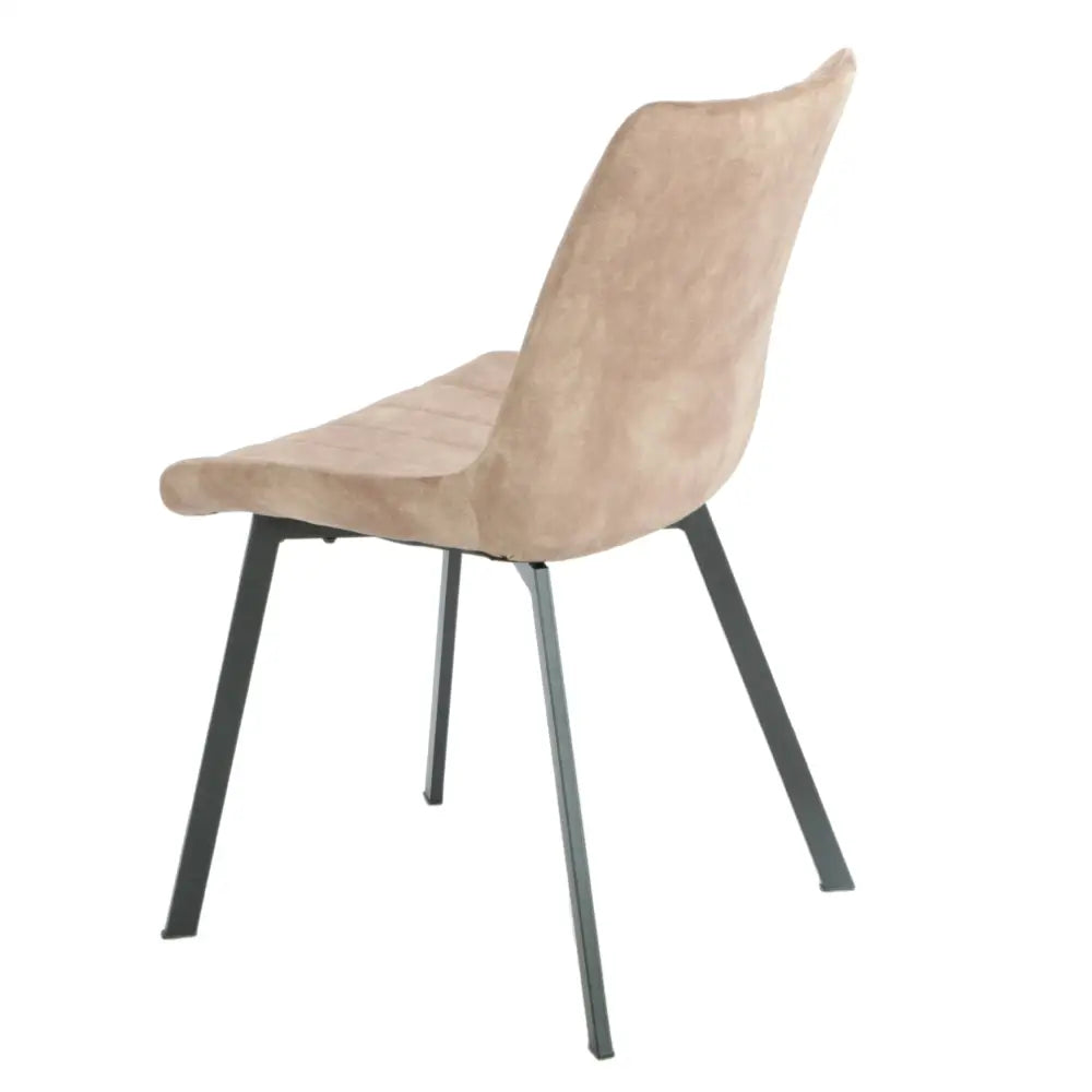 Sloane Fabric Dining Chairs (Set of 4) - Taupe - Furniture > Dining > Kitchen & Dining Chairs