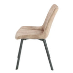 Sloane Fabric Dining Chairs (Set of 4) - Taupe - Furniture > Dining > Kitchen & Dining Chairs