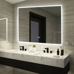 Smart Mirror Bathroom Vanity LED Lighted Wall Mirror 1000x700mm - Health & Beauty > Bath & Body > Bath Additives