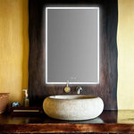 Smart Mirror Bathroom Vanity LED Lighted Wall Mirror 800x600mm - Home & Garden > Bathroom Accessories