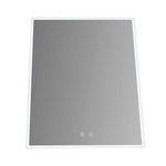 Smart Mirror Bathroom Vanity LED Lighted Wall Mirror 800x600mm - Home & Garden > Bathroom Accessories