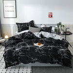 Smudge pattern Duvet Cover - 3 Piece Bedding Set (with Corner Ties)Quilt cover 230cm x 265cm pillowcase 51 x 92cm