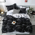 Smudge pattern Duvet Cover - 3 Piece Bedding Set (with Corner Ties)Quilt cover 200cm x 230cm pillowcase 51 x 92cm