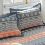Snowflake Soft Cotton Gauze Pillowcase Set - Breathable Non-slip Extra Large (Pillow Core Not Included)56x80cm - Home &