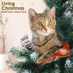 Snowy Christmas Tree Xmas Pine Cones 5Ft 150cm 720 tips + Bauble Balls - Occasions > Christmas > Christmas Trees