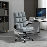 Soft Velvet Home Ergonomic Swivel Adjustable Tilt Angle and Flip-up Arms Office Chair - Furniture > Office > Office &