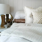 Soho Throw - Wool Blend - Ivory - Home & Garden > Decor